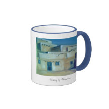 adobe, Painting by DBarnhart Coffee Mugs