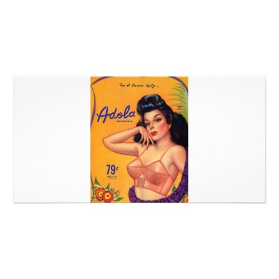 Adola Brassieres Photo Greeting Card by spyderfyngers
