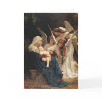 Adolphe-William Bouguereau. Song of the Angels Greeting Card
