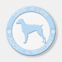 Adopt a Brittany Magnet