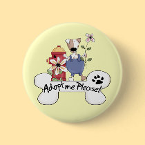 Adopt A Dog buttons