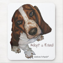 Adopt a Friend Mouse Pad
