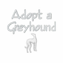 Adopt a Greyhound: Make a Fast Friend Embroidered Shirt