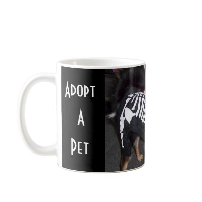 Adopt A Pet Coffee Mug by twistedgem71