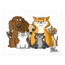Adopt A Poody Post Cards