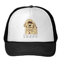 adopt a puppy trucker hats