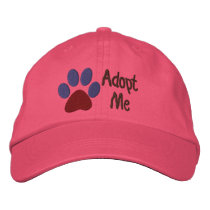 "Adopt Me" Embroidered Hat