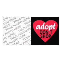 Adopt ne font pas des emplettes photocarte customisée