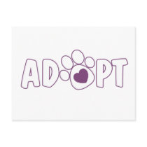 Adopt Post Card