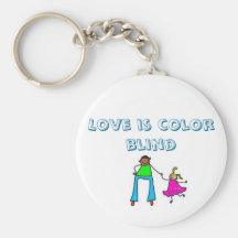 adoptez PICS, amour est daltonisme Porte-clef