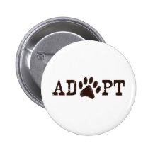 Adoptez un animal badges avec agrafe