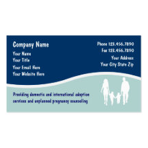 Adoption Business Cards