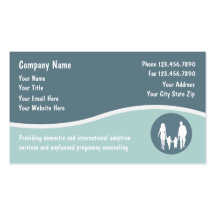 Adoption Business Cards