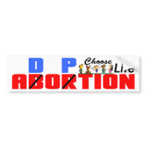 Adoption: Choose Life! Bumper Sticker