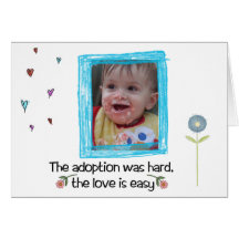 adoption day card