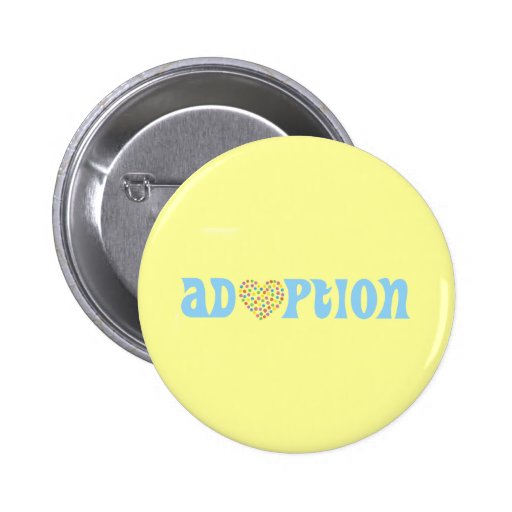 adoption pinback button