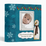 adoption scrapbook/ photo album. vinyl binder