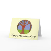 Adoption Tree Happy Adoption Day! Card