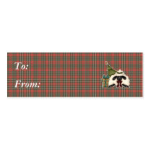 adorable christmas time sheep business card templates