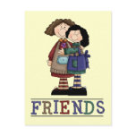 Adorable Country Style Tees for Friends Postcard