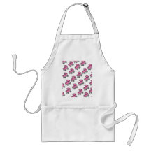 Adorable Cute Carriage Baby Girl Shower Apron
