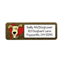Adorable Dog Return Address Labels