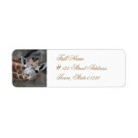 Adorable Giraffe Return Address Mailing Label