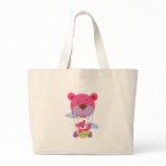adorable hot air balloon bear bag
