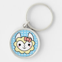 Adorable Kawaii Llama Keychain
