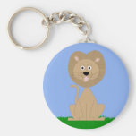 Adorable little lion key chain keychains