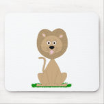 Adorable little lion mouse pad mousepads