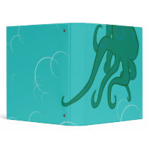 Adorable Octopus binder