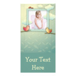Adorable sweet daydreams birdie photo frame photo cards