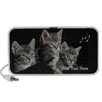 Adorable Three Little Kittens Portable Speaker speakers
