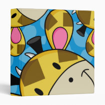 Adorably Cute Giraffe Binder binders