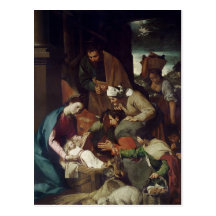 Adoration des bergers, 1630 cartes postales