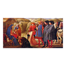 Adoration des Magi par Masaccio (la meilleure qual Cartes De Vœux Avec Photo