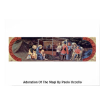 Adoration des Magi par Paolo Uccello affiches