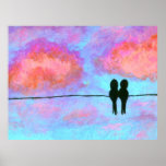 Adoration Large Art Poster Print From Painting