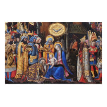 Adoration of Magi by Antonio Vivarino Stationery Design
