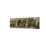 Adoration of the Magi Altarpiece Gallery Wrapped Canvas
