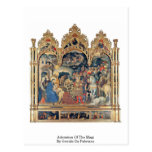 Adoration Of The Magi By Gentile Da Fabriano Post Cards