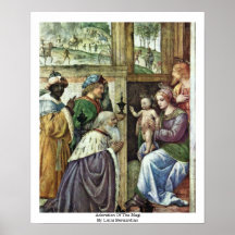 Adoration Of The Magi By Luini Bernardino Print