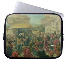 Adoration of the Magi, c.1480 (tempera on panel) ( Laptop Sleeves