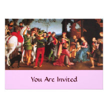 ADORATION OF THE MAGI CUSTOM INVITATIONS