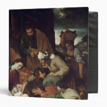 Adoration of the Shepherds, 1630 3 Ring Binder