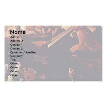 Adoration Of The Shepherds,  By Zurbarán Francisco Business Cards