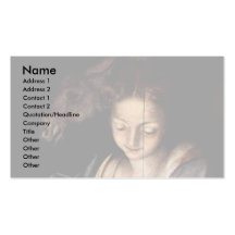 Adoration Of The Shepherds (The Night) Business Card Templates