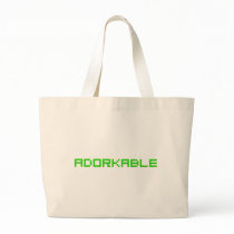 Adorkable Tote Bags