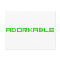 Adorkable